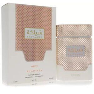 Khadlaj Shiyaaka White Men 3.4 Oz Eau De Parfum Spray By Khadlaj